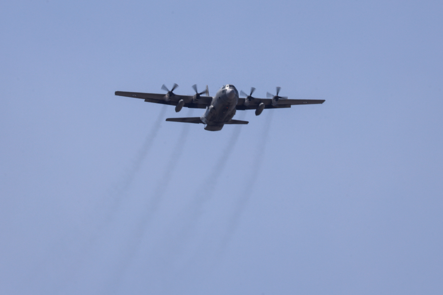 Πολεμικά αεροσκάφη πάνω από την Ακρόπολη την Τρίτη, λόγω άσκησης