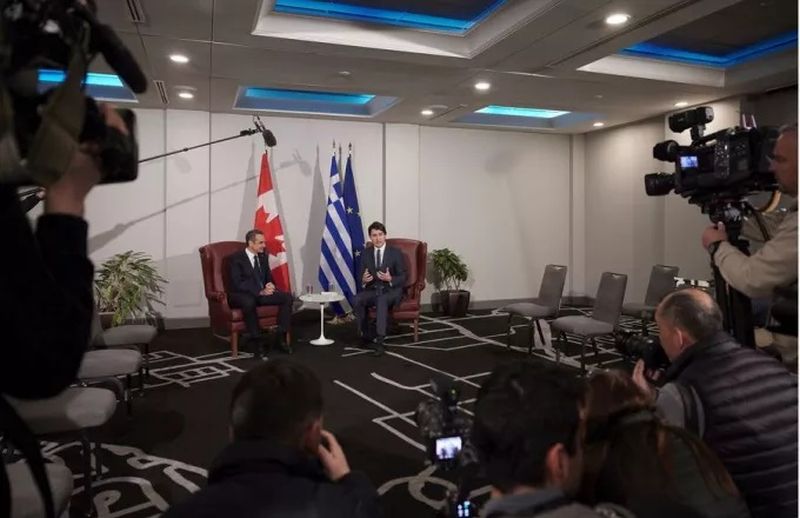 Ο Κυριάκος Μητσοτάκης συναντήθηκε με τον Τριντό στον Καναδά: Υπεγράφη η σύμβαση για τα Canadair – Η Ελλάδα παίρνει πρώτη επτά αεροσκάφη