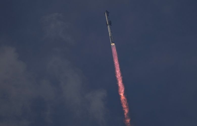 Ο πύραυλος Starship της SpaceX καταστράφηκε κατά την είσοδό του στη γήινη ατμόσφαιρα