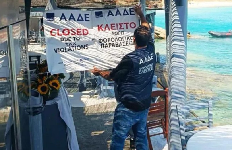 «Λουκέτο» έβαλε η ΑΑΔΕ σε γνωστό εστιατόριο στην Μύκονο – Τα τεχνάσματα της επιχείρησης