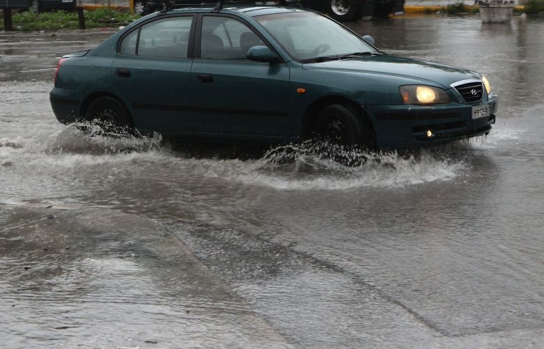 Κακόκαιρο στο Βάιρον: Σημαντική πλημμύρα στα ποτάμια της περιοχής