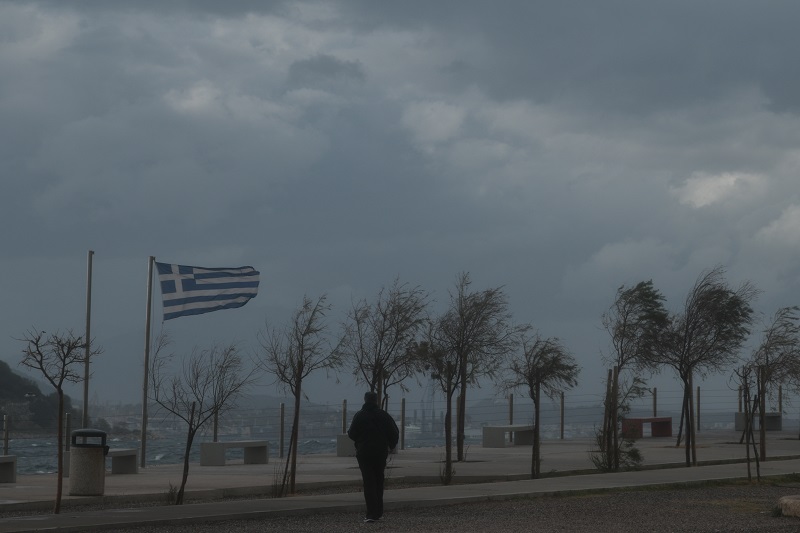 Καιρός: Συννεφιά και πιθανότητα βροχής ή χιονόνερου.