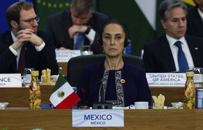 Η δήλωση της προέδρου του Μεξικού για το πού «ανήκει» η Αμερική.