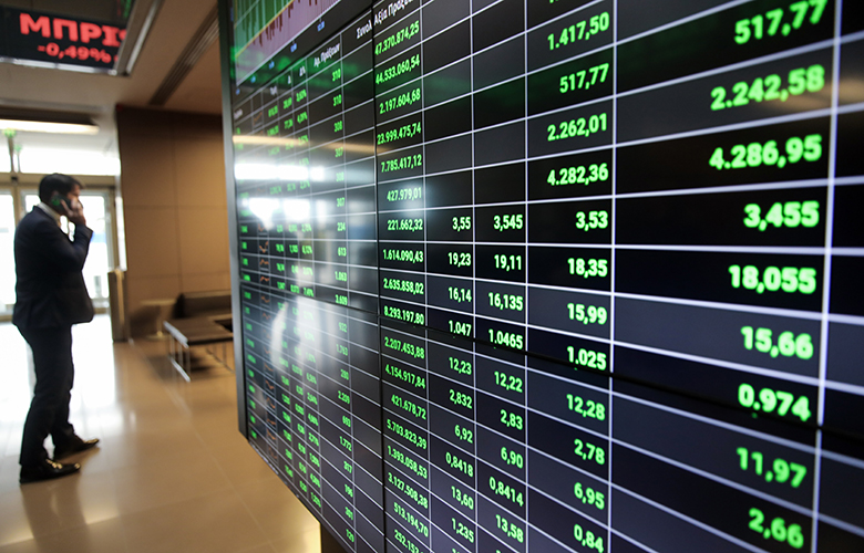 Η εξέλιξη του Χρηματιστηρίου στο κλείσιμο της συνεδρίασης.