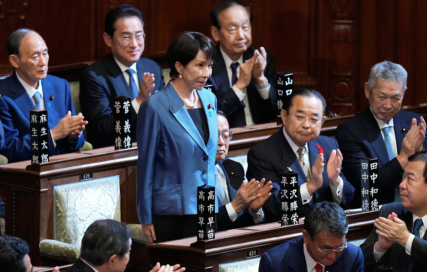 Το χρηματιστήριο του Τόκιο εκτινάσσεται μετά τις εκλογές της Τακαΐτσι.