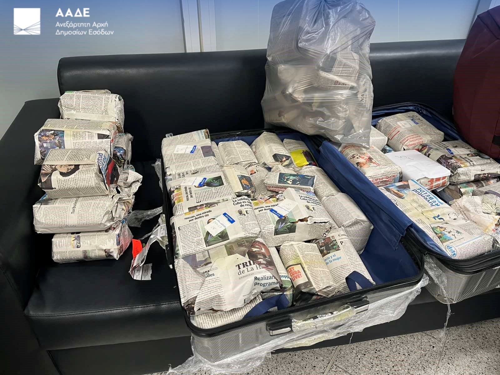 Σύλληψη Κουβανού στο «Ελ. Βενιζέλος» με λαθραία πούρα αξίας 440.000 ευρώ.