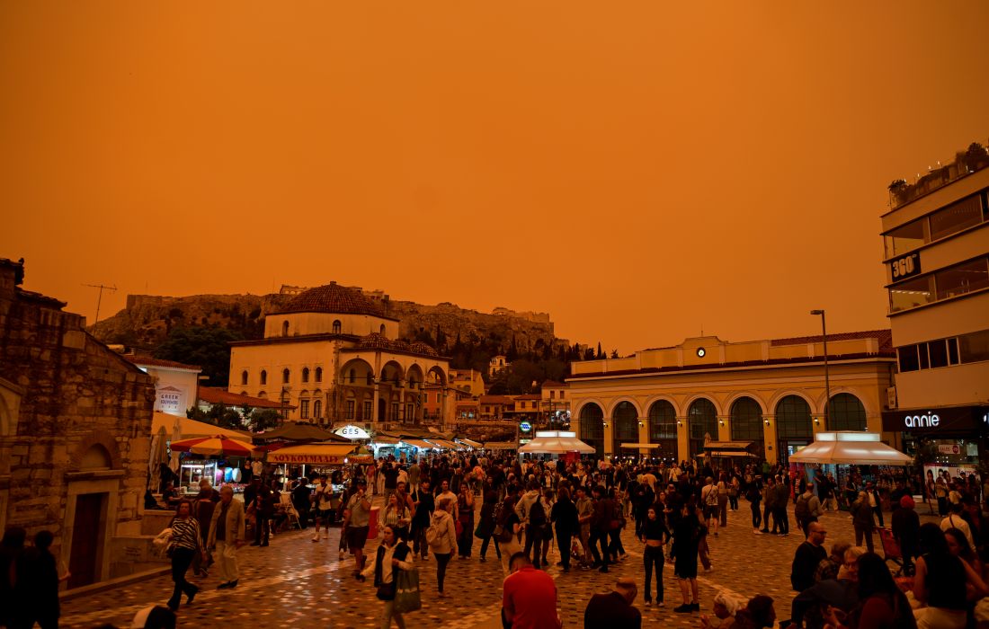 Σαχάρα «ταξιδεύει» στην Ελλάδα: Οι περιοχές που θα «βαφτούν» πορτοκαλί τις επόμενες ώρες